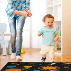 Relaxdays Weltall Teppich Für Kinder 150x100 Cm -Vidaxlko Verkaufe 31644ca0f067b28ab18660f52c736d7e