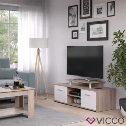 Vicco TV-Regal Lux Sonoma Weiß 136 X 51 X 53 Cm Holzwerkstoff -Vidaxlko Verkaufe 35d921d7be7e7d8ae0e90a665b063e1f