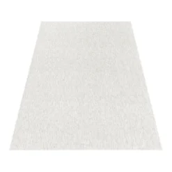 Teppich Kurzflor 4mm Florhöhe Meliert Glänzend Wohnzimmerteppich Heimbüro Creme, Farbe:Creme, Grösse:280x370 Cm -Vidaxlko Verkaufe 3be287fd2f800c1ee001292d1c354cc1