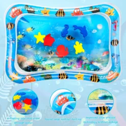 Baby Aufblasbare Wassermatte Für Kinder Kleinkinder Aufblasbare Wasser-Spielmatte Kleinkinder Spielmatte Frühe Entwicklung Perfektes Sensorisches Spielzeug -Vidaxlko Verkaufe 419877324f341871788dfb1eb6e63a6e