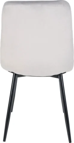 CLP 4er Set Esszimmerstühle Antibes Gesteppt, Farbe:grau -Vidaxlko Verkaufe 42161ac600d98792e7798df690bb545b