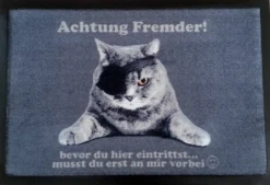 Fußmatte Piratenkatze Fußabtreter Cats Katze