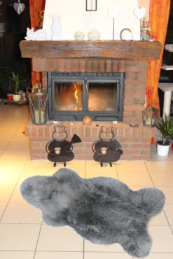 Walexo Schaffell Lammfell Läufer Naturfell Öko Gegerbt (100-110 Cm, GRAU) -Vidaxlko Verkaufe 470cc5bda440ff2f04c09e84cc87ba27