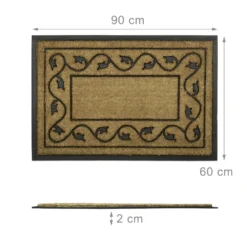 Relaxdays Fußmatte Groß -Vidaxlko Verkaufe 473fd6c1106333d12be58639cb885b31