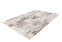 Kayoom - Hochflor Teppich Akropolis 425 Grau / Silber Grösse: 80cm X 150cm -Vidaxlko Verkaufe 4836d9e931cf57abb1565f9a42a952c9