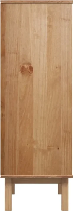 VidaXL Highboard OTTA 85x43x125 Cm Massivholz Kiefer -Vidaxlko Verkaufe 48eecc04e0053171b414974d2b9dac29