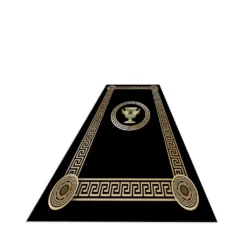 Teppich & Läufer Olymp Flach 7x Größen Schwarz & Gold 6mm HLO-JE43 160x230 Cm (3,68m²) -Vidaxlko Verkaufe 4aaf8b10a0569b19f90ea4c96466897f