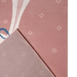 Kinderteppich Kurzflor Bunny Polly Hase Rosa, Größe:80x150 Cm -Vidaxlko Verkaufe 4e8532e97c5758ba76c7aad1a34db2b3