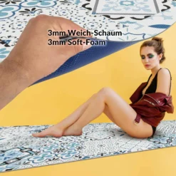 Läufer Küchenläufer Abwischbar Flurläufer Teppichläufer MIRZA Blau Azulejos Robust Breite 48cm Länge 180cm -Vidaxlko Verkaufe 4fb0d51eac25457e348ac0954a0e3676