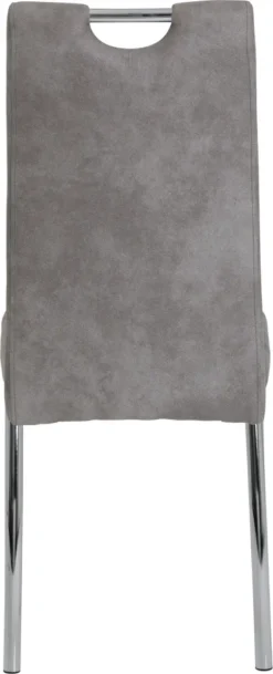 4er Set Vierfußstuhl Susi II Bezug Vintage Grau Lehne Mit Griff -Vidaxlko Verkaufe 5056d77ace45512c863d39ad76473696