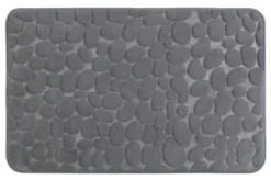 Wenko Badteppich Memory Foam Pebbles Grau