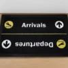 Arrivals/Departures Fußmatte