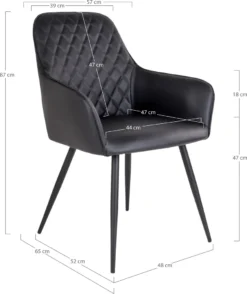 Harbo Esszimmerstuhl 2er-Set -Vidaxlko Verkaufe 517450cf10a58c1d7f70ff9291dd9cff