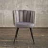 Esszimmerstuhl Stuhl Velvet Verschiedene Farben KAWOLA Grau JADA