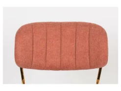 White Label Jolien 2-er Set Stühle Gold / Pink -Vidaxlko Verkaufe 530dcde9fa8359ba72eda893418bd382