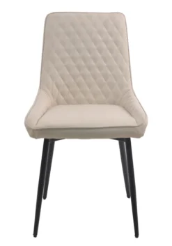 Möbilia Essstuhl Im 2er-Set | Bezug Stoff Beige | Beine Stahl Schwarz | B 52 X T 56 X H 86 Cm | 21020055 | Serie STUHL -Vidaxlko Verkaufe 54d0f44e7d3b5e709606c045f2f0cfd6