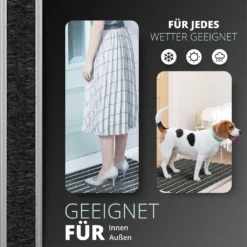 Fußmatte Außen Grau 55 X 90 Cm, Aluminium Fußmatten, Fußabtreter Außen, Schmutzfang Alu, Schmutzfangmatte Außenbereich, Fussmatte Aussenbereich, Türmatte Außen, Fußabstreifer Hauseingang, Abtreter -Vidaxlko Verkaufe 569cdd4957a84e21e8c58f9b56cc4adb