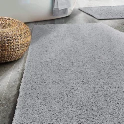 Badematte Sky Soft Silbergrau 70 X 120 Cm -Vidaxlko Verkaufe 56bf8b80169401b7c07928de01b25bce