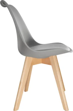 Tectake 4 Esszimmerstühle Friederike - Grau -Vidaxlko Verkaufe 56d49cc0a39a32d3b0916635f70e8a5e