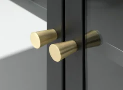 TV-Board "CARMEL" Aus Metall In Schwarz. Abmessungen (B/H/T) 132x52x40 Cm -Vidaxlko Verkaufe 56de9f77eee3f902f3b4acd4415a1e5b