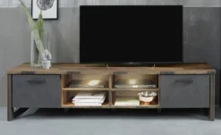 Trendteam Wohnen TV-Lowboard Prime Old Wood NB 207 X 52 X 42 Cm -Vidaxlko Verkaufe 573cfbc49ed39c6f2ec5136b85dddb97
