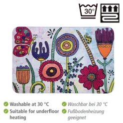 Wenko Badematte Rollin'Art Full Bloom -Vidaxlko Verkaufe 58613beb3ada7bd084c25dbfc391d351