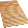 Bambus Dusch- Und Saunarost Für Innen- Und Außenbereich, Rutschhemmend 100 X 50 Cm