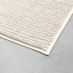 Badematte Coral Chenille-Struktur Ivory / Elfenbein 50 X 80 Cm -Vidaxlko Verkaufe 59a2bf5bbf8416218d6d3d99f255fe4d