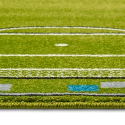 Kurzflor Kinderteppich Soccer Pitch, Größe:80x150 Cm -Vidaxlko Verkaufe 5a741cc18f34086fcff064448c18a909