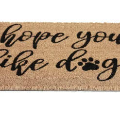 Relaxdays Kokos Fußmatte "Hope You Like Dogs" -Vidaxlko Verkaufe 5b982446759d424440b0d0b6e2552c52