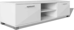 VidaXL TV-Schrank Hochglanz-Weiß 120×40,3×34,7 Cm