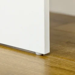 HOMCOM Schminktisch Mit Hocker, Kosmetiktisch Mit Spiegel, Frisiertisch Mit Schubladen, Ablagen, Frisierkommode Mit Anti-Kipp-Schutz Für Schlafzimmer, Weiß, 80 X 38 X 143cm -Vidaxlko Verkaufe 63f455d2d0cd34e3fda8c2032ba834fb