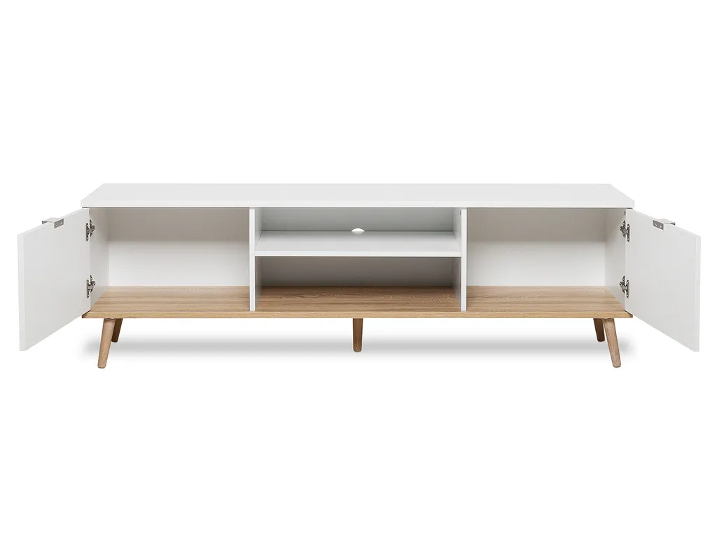 TV-Lowboard Unterschrank HiFi Element Fernsehtisch Rack Sideboard "Dalarna I" 5 TV-Lowboard Unterschrank HiFi Element Fernsehtisch Rack Sideboard "Dalarna I" – Bild 5