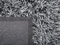 Shaggy Teppich Schwarz Weiß Polyester Baumwolle 80 X 150 Cm Hochflor Getuftet Rechteckig -Vidaxlko Verkaufe 655f835fbd2c683045c39dcd55550b5a
