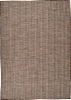 VidaXL Outdoor-Teppich Flachgewebe 140x200 Cm Braun