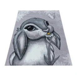 Kinderzimmerteppich,Kinderteppich,kurzflor,Hase,Bunny,Weich,Farbe:Pink, Farbe:PINK, Grösse:160 Cm X 230 Cm -Vidaxlko Verkaufe 66dd72c427f34214c187a11ed9b4fec6