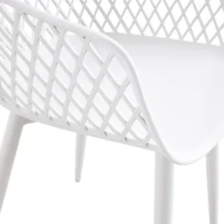 Esszimmerstuhl MADEIRA, Schöner Küchenstuhl Im Retro Design, Bequemer Essstuhl Im 4er Set, Praktischer Essstuhl Aus Kunststoff In Weiß -Vidaxlko Verkaufe 679a2f1ae6cf7cc143c57d2b85215bd9