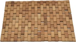 Bambusteppich Bambusmatte Rutschfest Badvorleger Saunamatte Mehrzweck-Badematte Aus Bambus Türmatte -Vidaxlko Verkaufe 687fefc83b8c8e4c58bc88320b5c3300