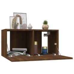 VidaXL TV-Wandschrank Braun Eiche 3 Stk. 60x30x30 Cm Holzwerkstoff -Vidaxlko Verkaufe 698a279d4a064f17449f1692759ce561