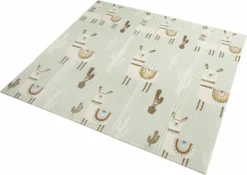 Baby Vivo Spielmatte / Spielteppich Für Kinder Doppelseitig Mit Straße 200 X 180 Cm - Alpaka -Vidaxlko Verkaufe 6a176da29874071df3e3573b0ea7bb80