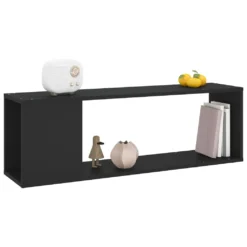 VidaXL TV-Schrank Schwarz 100x24x32 Cm Holzwerkstoff -Vidaxlko Verkaufe 6a67d180fef88010463f92fcf2897a5c