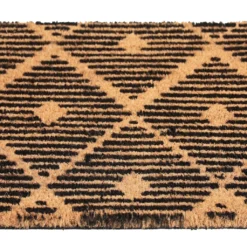 Relaxdays Kokos Fußmatte Mit Geometrischem Muster -Vidaxlko Verkaufe 6abdccc5cddd39e18e15e4c81d2f7fc8