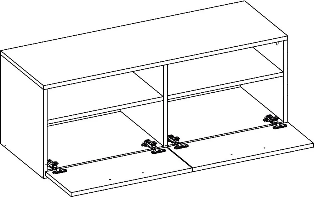 TV-Lowboard Fernsehtisch Rack Unterschrank HiFi Element Sideboard "Ruth I" Sonoma/Eiche Weiß 2 TV-Lowboard Fernsehtisch Rack Unterschrank HiFi Element Sideboard "Ruth I" Sonoma/Eiche Weiß – Bild 2