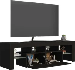 VidaXL TV-Schrank Mit LED-Leuchten Schwarz 140x35x40 Cm -Vidaxlko Verkaufe 6d38074c3f7b671358a51f1ca68d5949