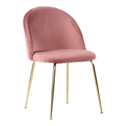 House Nordic Geneve, Gepolsterter Sitz, Samt, Pink -Vidaxlko Verkaufe 6f1173fbd7c1bf3e53b17bc6b122b86c