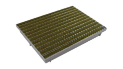 EMCO Eingangsmatte DIPLOMAT Rips Beige 60x40cm 22mm + ACO Bodenwanne Fußmatte Türmatte Abstreifer Fußabtreter -Vidaxlko Verkaufe 70467ffb8fa5cbed243179bda6504abf