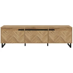 Lowboard SOLLETICO HIFI TV Fernseher Kommode Ca. 186 X 54x 42 Cm Bartex Eiche Nb. Staboptik -Vidaxlko Verkaufe 70df98997dc58bd209c97ffc0b974e12