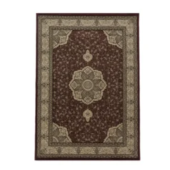 Orientteppich Orientalischer Design Klassisch Ornament Teppich Wohnzimmer Rot, Maße:160 X 230 Cm -Vidaxlko Verkaufe 74a7afecc65f4ad43c2f6196e4e4be25