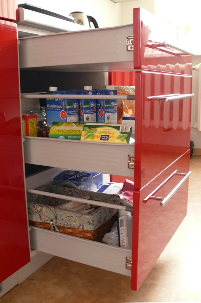 Küchenzeile Küche L-Form 240x370cm Lava / Vanille - Beige Neu 13 Küchenzeile Küche L-Form 240x370cm Lava / Vanille - Beige Neu – Bild 13