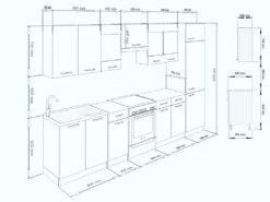Küche Martha 320+ Küchenzeile Küchenblock EinbauKüche KomplettKüche Weißlack 5 Küche Martha 320+ Küchenzeile Küchenblock EinbauKüche KomplettKüche Weißlack -Vidaxlko Verkaufe 75583acdaedd0a91b0aca0b79e59e76e